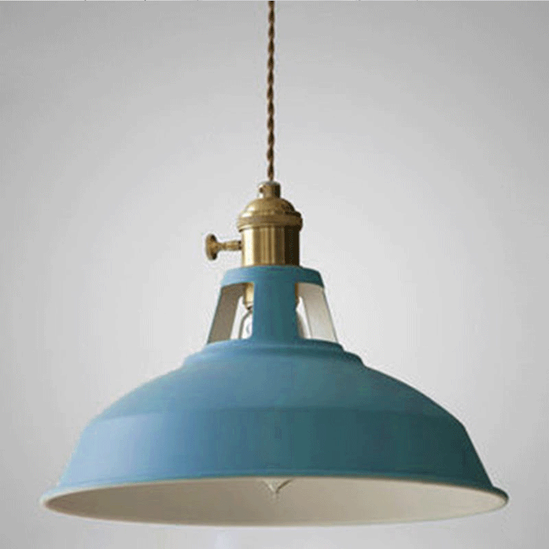 Industriële Retro Hanglamp Metaal 1-Lichts | Vintage Hanglamp Voor Restaurant & Eetkamer | E27 LED Geschikt