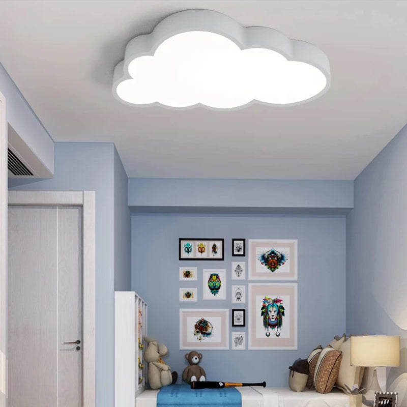 Kinderkamer LED Plafondlamp Wolk Design | Energiezuinige Verlichting | Speels Wolkenontwerp voor Slaapkamers