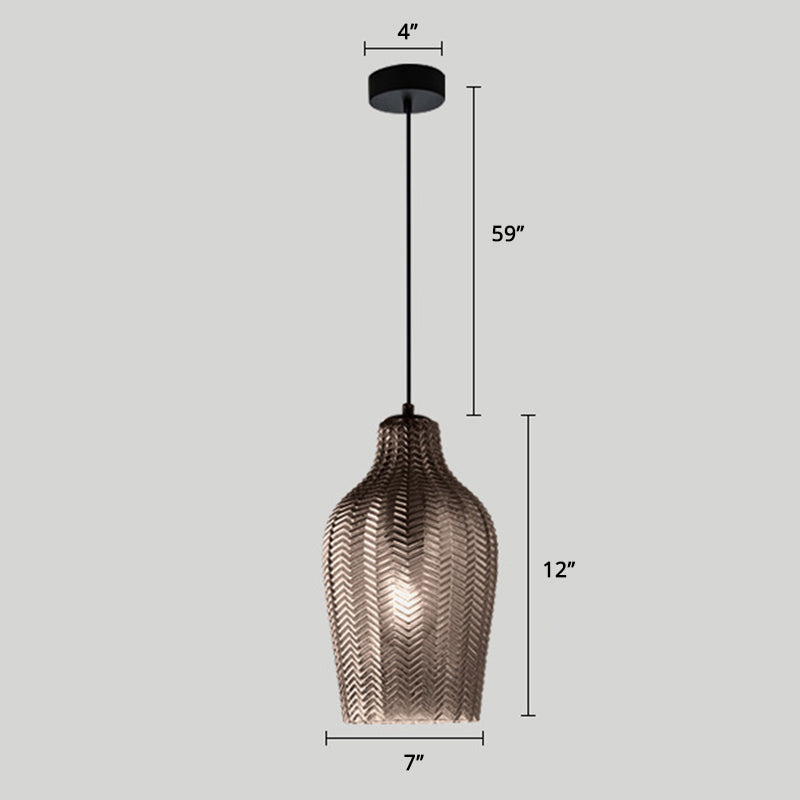 Glazen Hanglamp Modern Scandinavisch Ontwerp