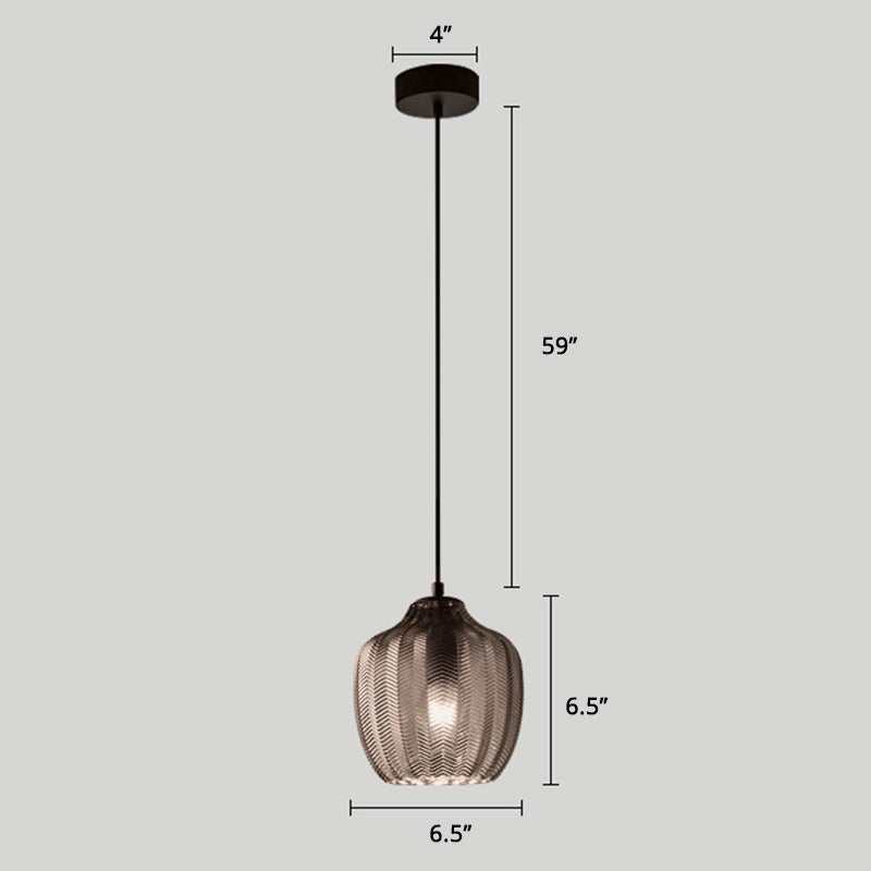 Glazen Hanglamp Modern Scandinavisch Ontwerp