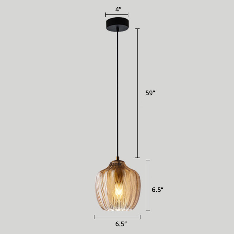 Glazen Hanglamp Modern Scandinavisch Ontwerp
