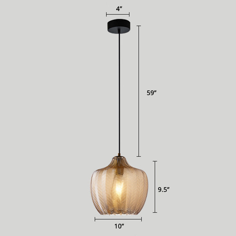Glazen Hanglamp Modern Scandinavisch Ontwerp