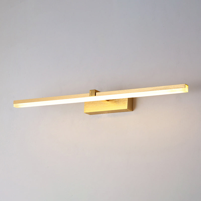 Gouden Badkamerlamp LED Modern Ontwerp