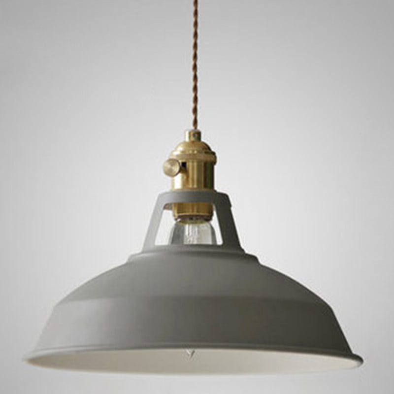 Industriële Retro Hanglamp Metaal 1-Lichts | Vintage Hanglamp Voor Restaurant & Eetkamer | E27 LED Geschikt