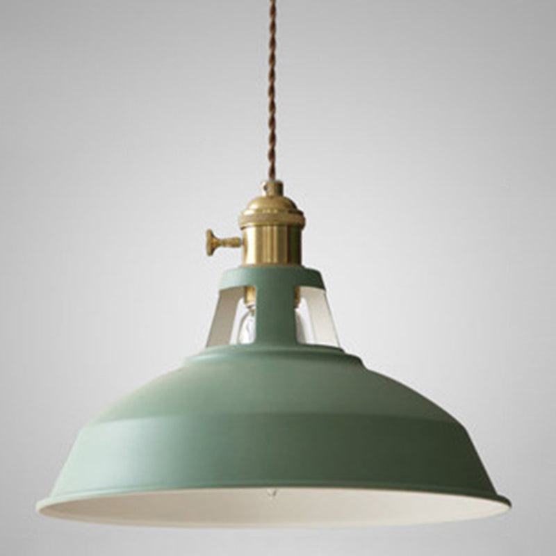 Industriële Retro Hanglamp Metaal 1-Lichts | Vintage Hanglamp Voor Restaurant & Eetkamer | E27 LED Geschikt