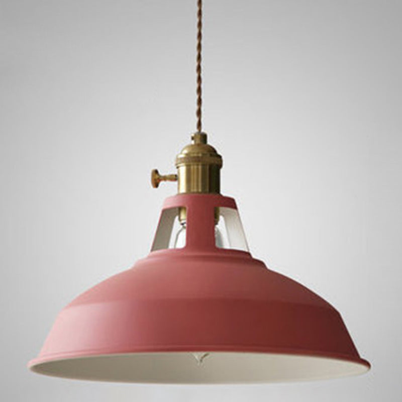 Industriële Retro Hanglamp Metaal 1-Lichts | Vintage Hanglamp Voor Restaurant & Eetkamer | E27 LED Geschikt