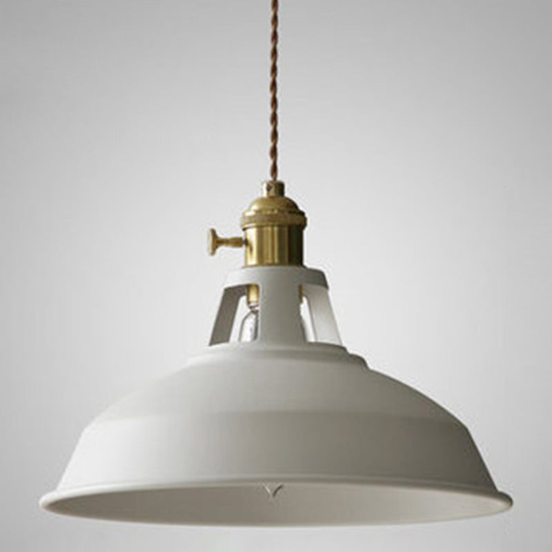 Industriële Retro Hanglamp Metaal 1-Lichts | Vintage Hanglamp Voor Restaurant & Eetkamer | E27 LED Geschikt