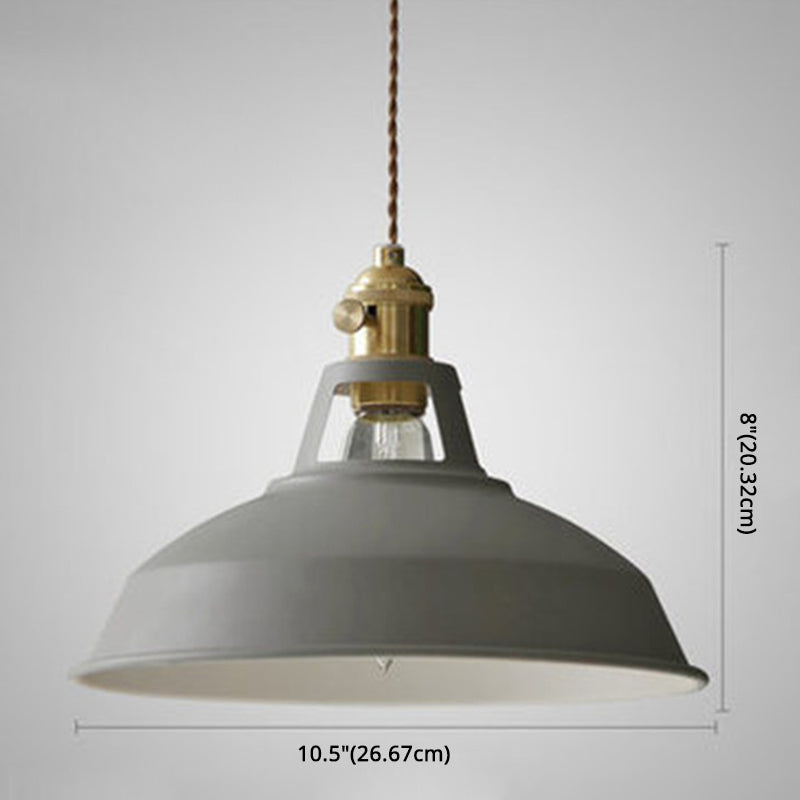 Industriële Retro Hanglamp Metaal 1-Lichts | Vintage Hanglamp Voor Restaurant & Eetkamer | E27 LED Geschikt