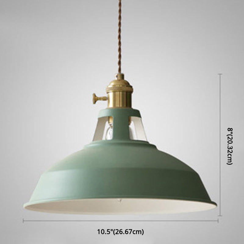 Industriële Retro Hanglamp Metaal 1-Lichts | Vintage Hanglamp Voor Restaurant & Eetkamer | E27 LED Geschikt