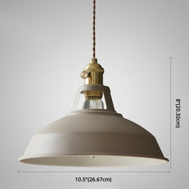 Industriële Retro Hanglamp Metaal 1-Lichts | Vintage Hanglamp Voor Restaurant & Eetkamer | E27 LED Geschikt