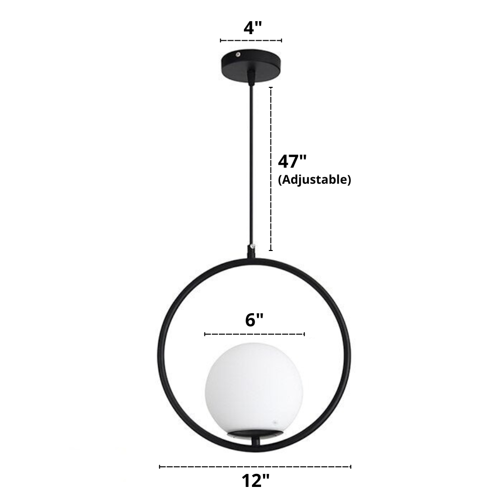 Nordic Glazen Hanglampen