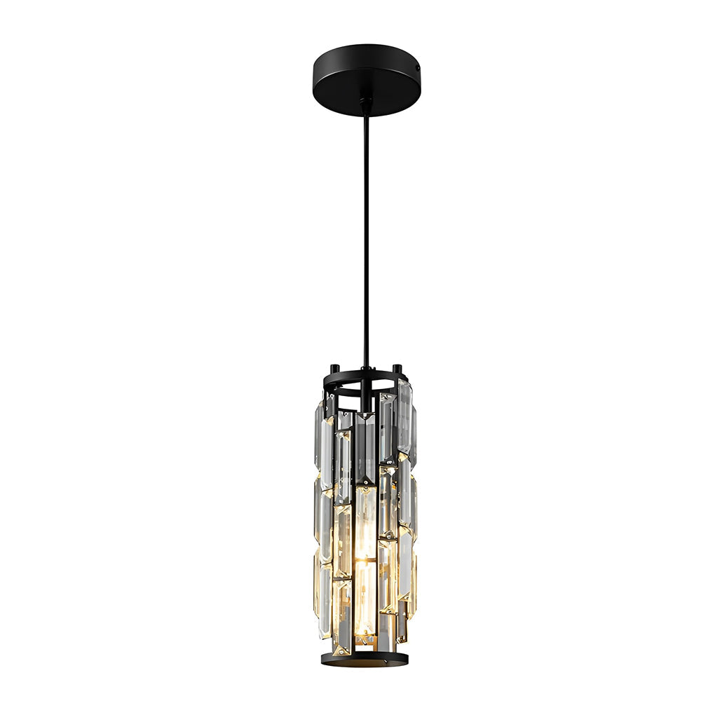 Stuk Creatieve IJzeren Kristallen Glas Industriële Stijl Kroonluchter Hanglampen