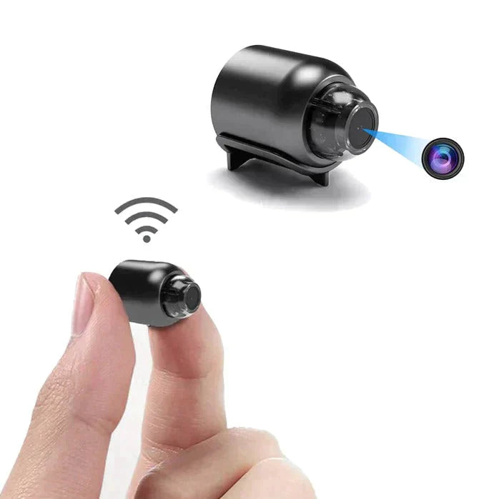 Compacte WiFi Beveiligingscamera met Nachtzicht | Draadloze Smart Home Veiligheidscamera