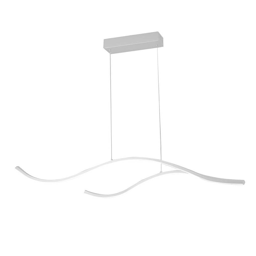 Moderne Golvende Eilandkroonluchter Eetkamer