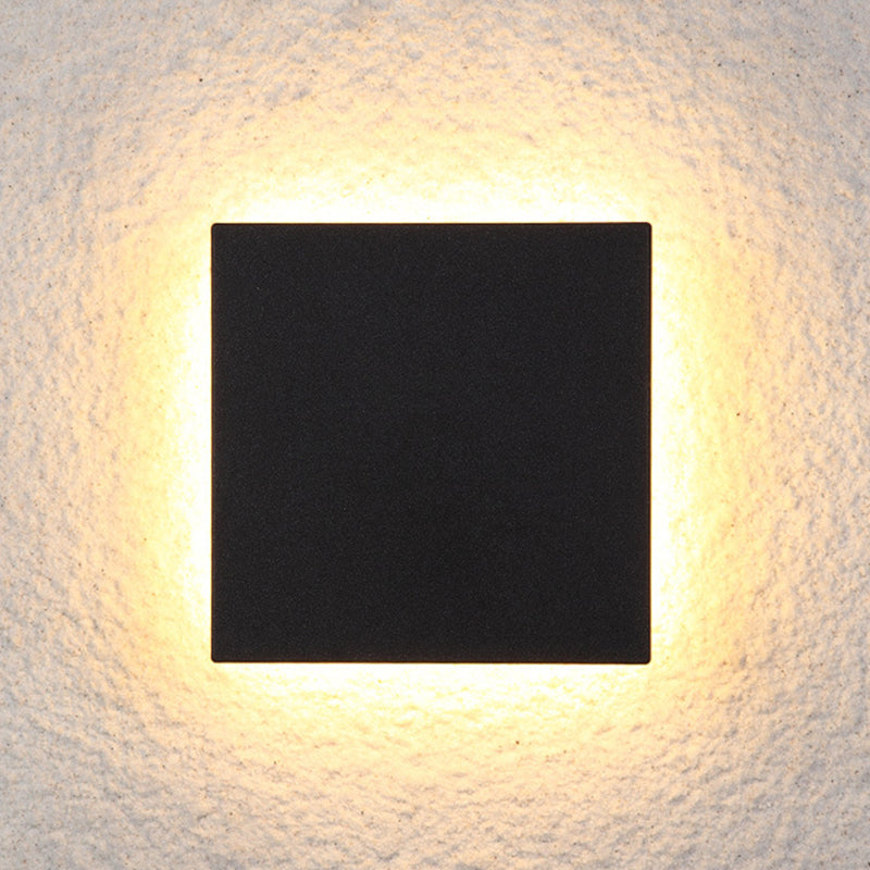Minimalistische Zwarte LED Wandlampen – Weerbestendig Metaal voor Tuin en Hal | Stijlvolle Verlichting