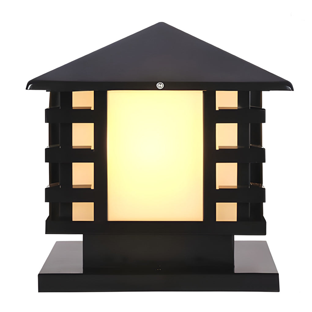 Europese Retro Kolomverlichting LED Landschapsdecoratieve Verlichting voor Villa Binnenplaats