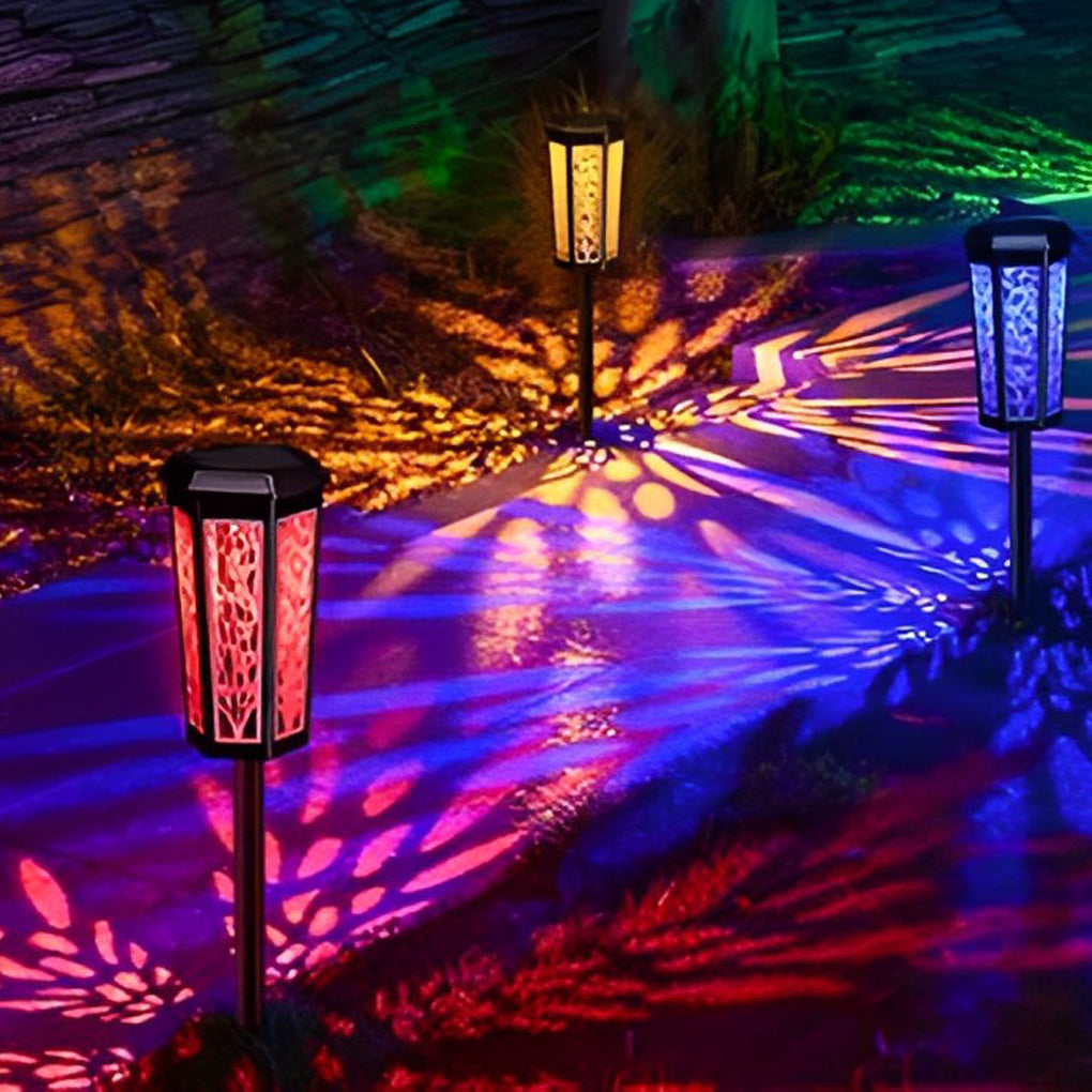 Intelligente Solar Buitenlamp – Waterdichte LED Verlichting met RGB & Warm Wit – IP65 Geschikt voor Tuin en Terras