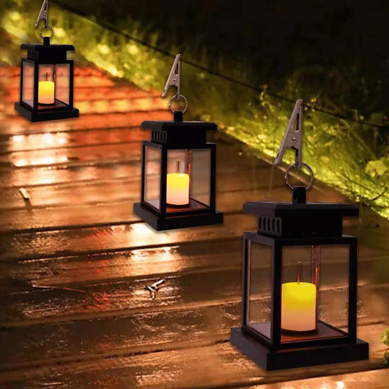 Zonne-LED Lantaarn - Stijlvolle Verlichting voor Buiten met Milieuvriendelijke Energie