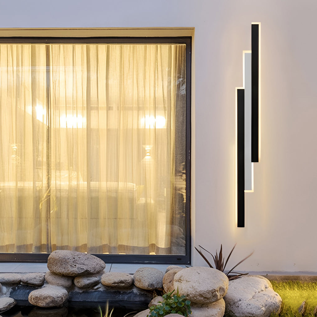 Lange Strip Waterdichte Traploze Dimmer LED Moderne Buiten Wandlamp