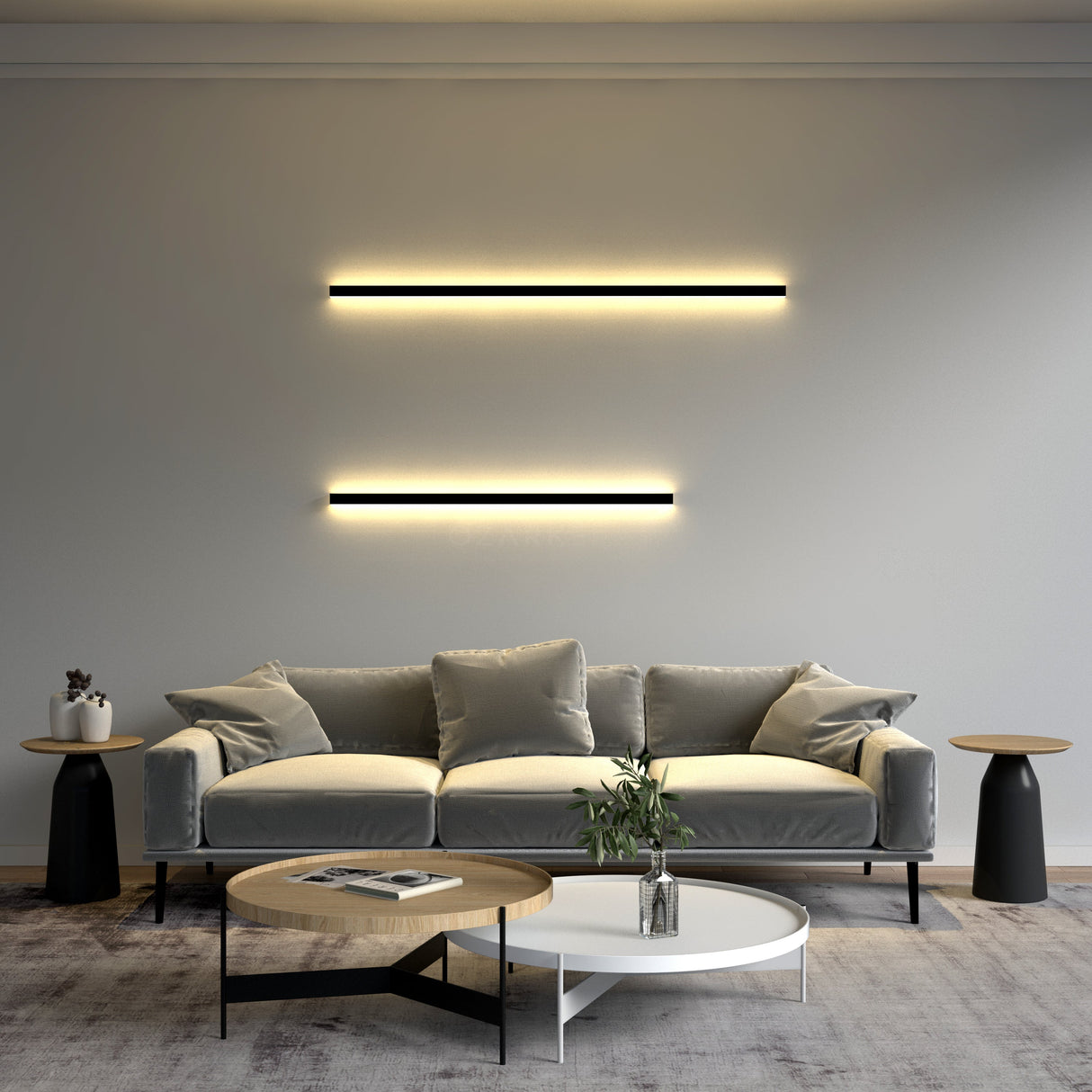 Lineaire Minimalistische en Moderne Wandlamp