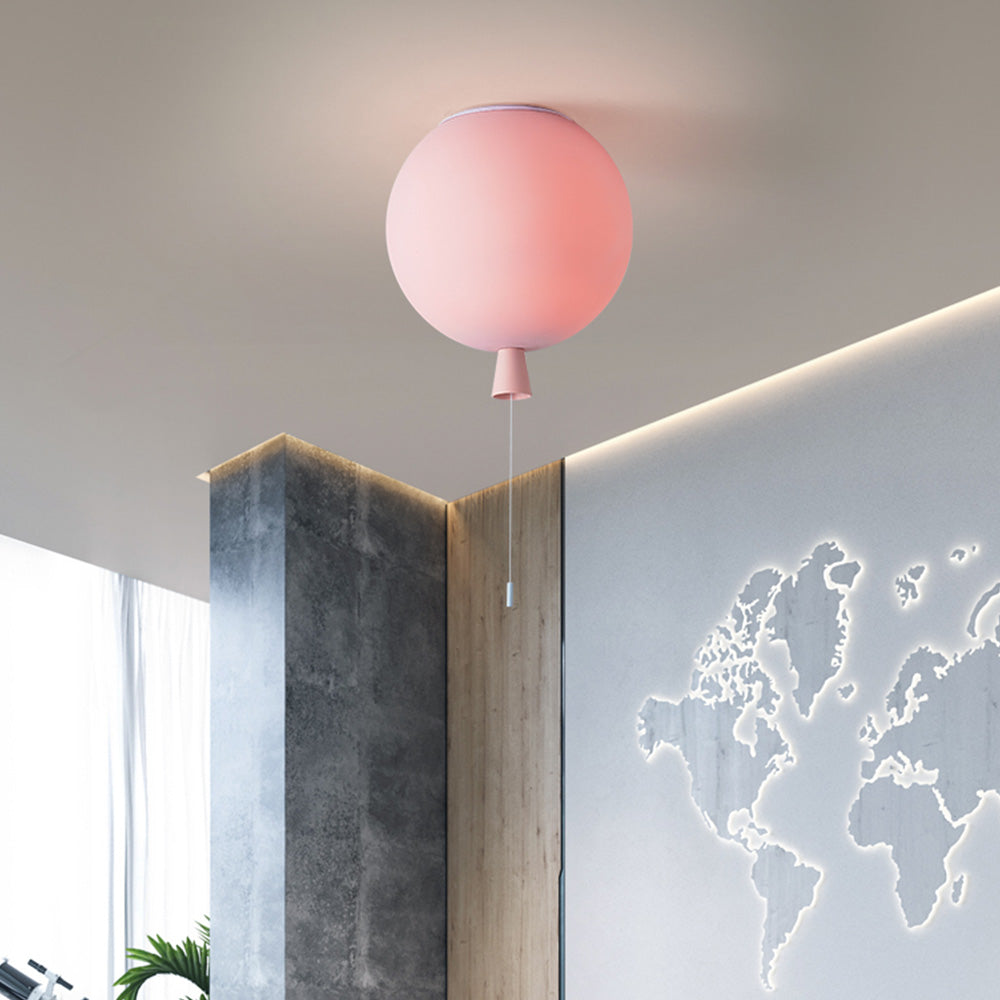 Speelse LED Plafondlamp met Ballonvorm - Vrolijke Verlichting voor Kinderkamers en Woonruimtes