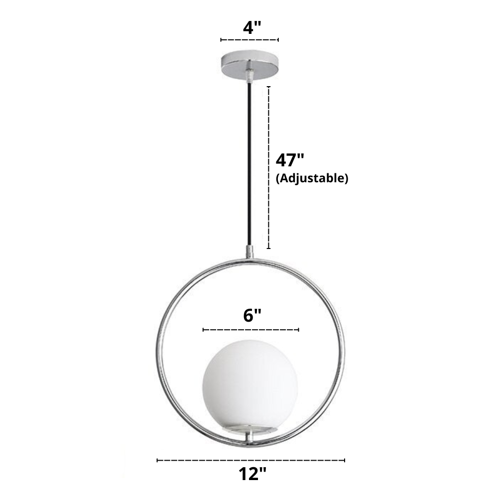 Nordic Glazen Hanglampen