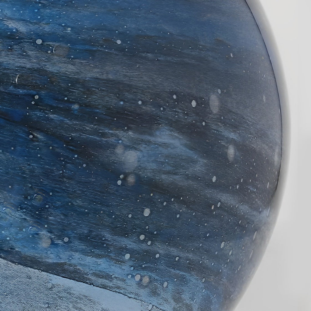 Ronde Glas Planeten Design Waterdichte Moderne Buiten Paalverlichting