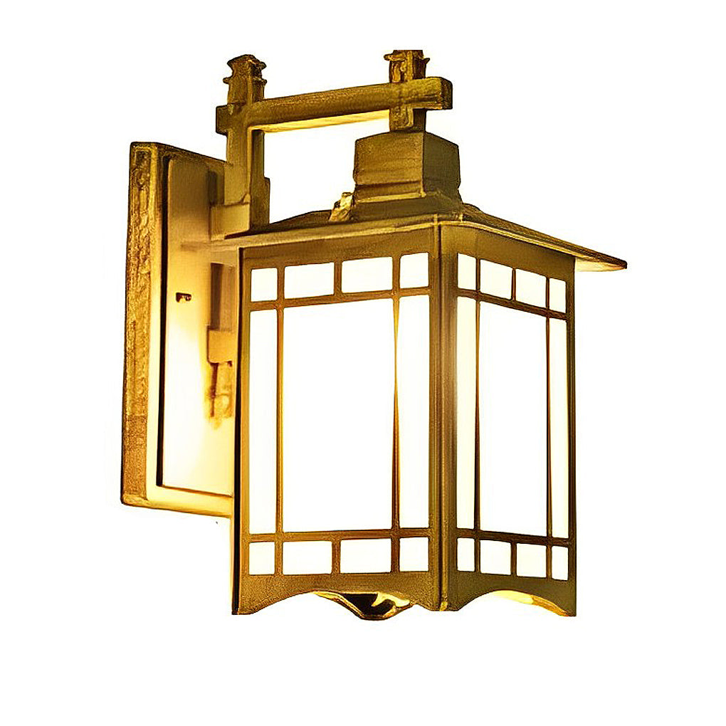 Retro Waterdichte LED Vintage Solar Wandlamp met Afstandsbediening Wandverlichting