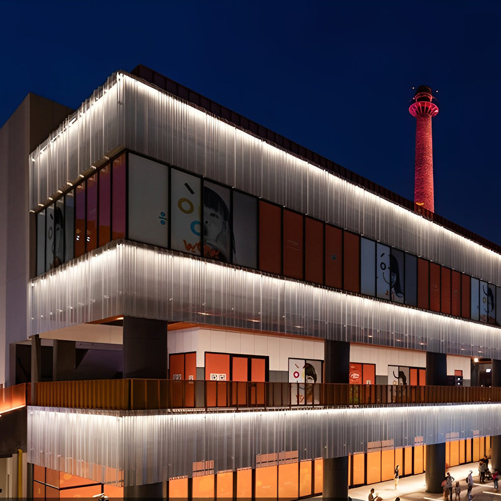 Strip Waterdichte LED Buitenmuur Washer Lampen Wandlamp met Scherm