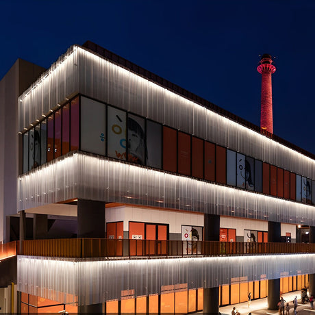 Strip Waterdichte LED Buitenmuur Washer Lampen Wandlamp met Scherm