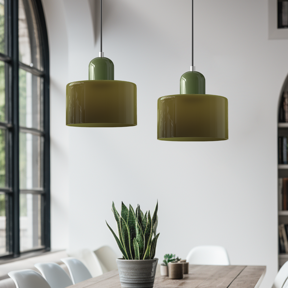 Bauhaus Kleine Glazen Hanglamp