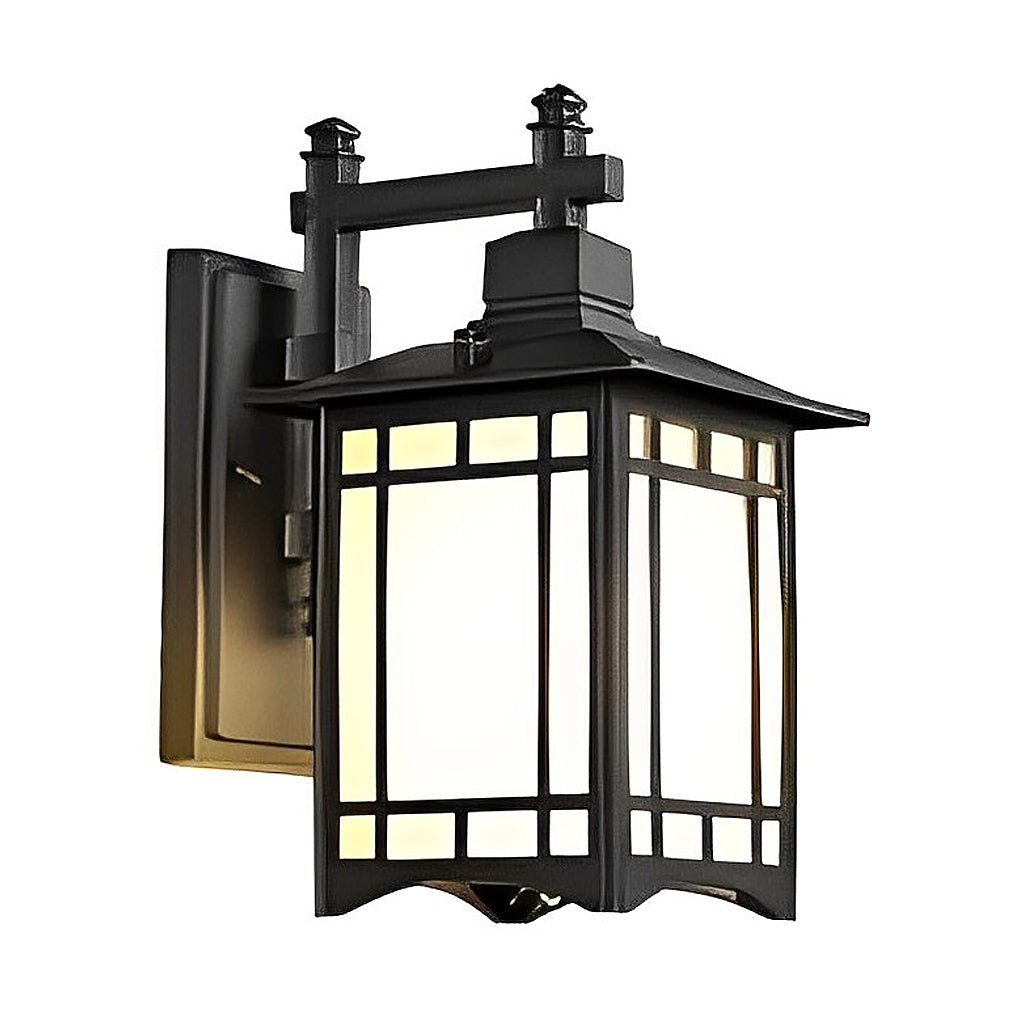 Retro Waterdichte LED Vintage Solar Wandlamp met Afstandsbediening Wandverlichting