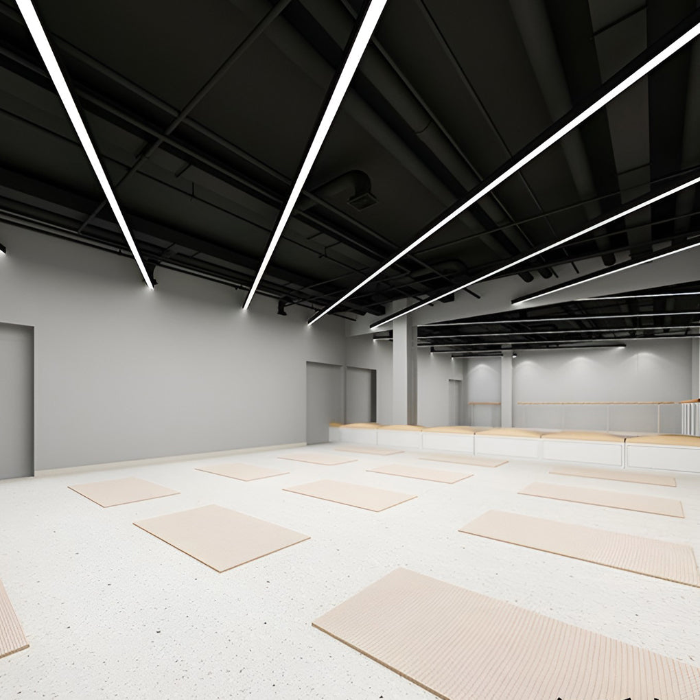 6 Stuks 120 cm Rechthoekige Strip LED Moderne Inbouw Plafondlampen Hanglamp Kroonluchter