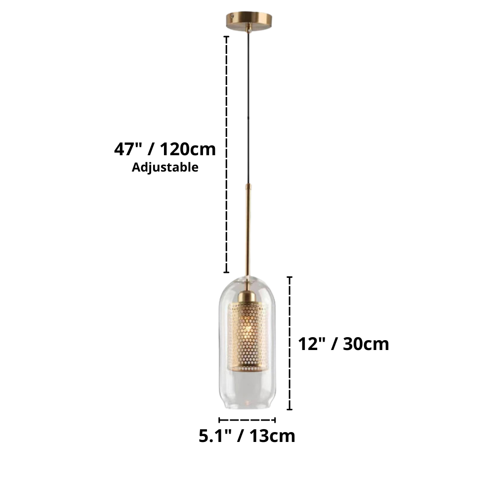 Adonia - Glazen Hanglampen