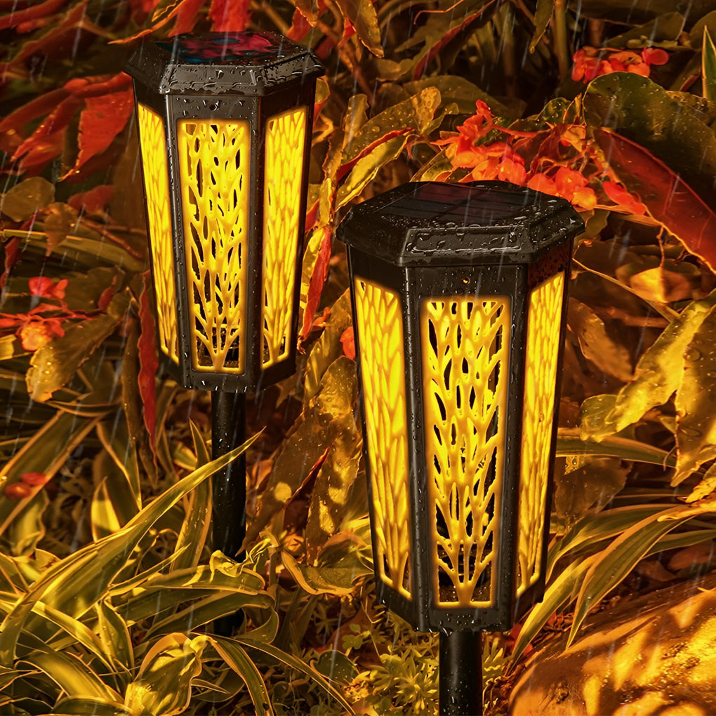 Intelligente Solar Buitenlamp – Waterdichte LED Verlichting met RGB & Warm Wit – IP65 Geschikt voor Tuin en Terras