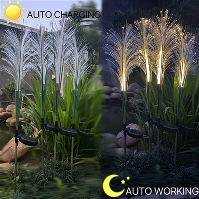 Solar Rieten Tuinlamp - Kleurrijke LED Tuinverlichting met IP65 Waterdichte Bescherming