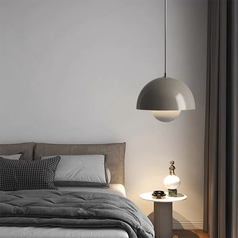 Vintage Hanglamp Meerdere Kleuren Paddenstoelvormige Hanglampen