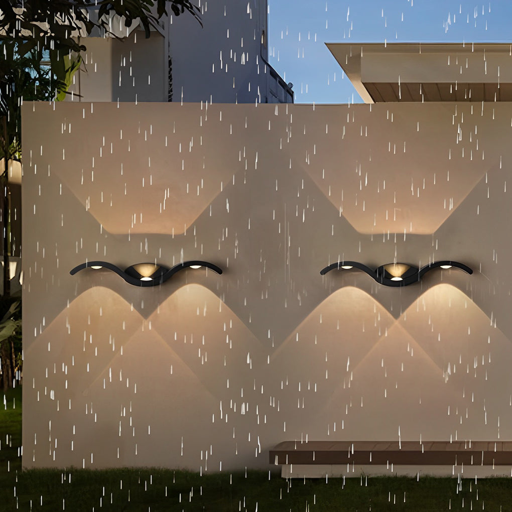 Seagull Creatieve Waterdichte Up Down LED Verlichting Buitenmuurlampen