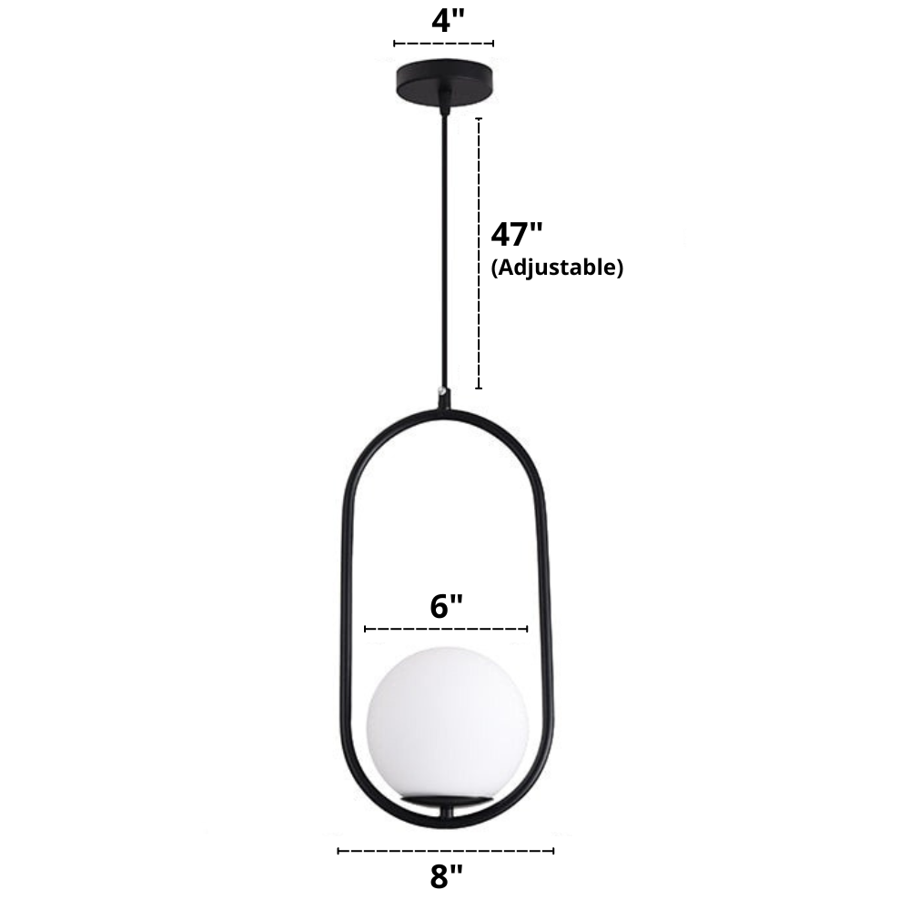 Nordic Glazen Hanglampen