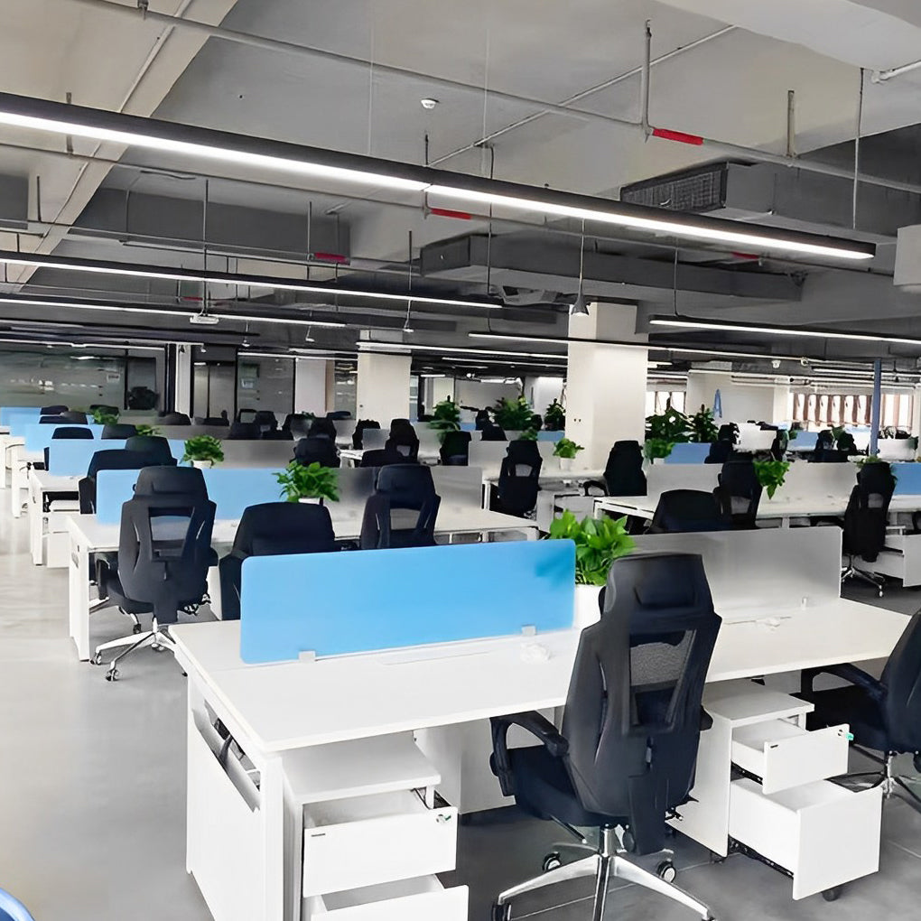 6 Stuks 120 cm Rechthoekige Strip LED Moderne Inbouw Plafondlampen Hanglamp Kroonluchter