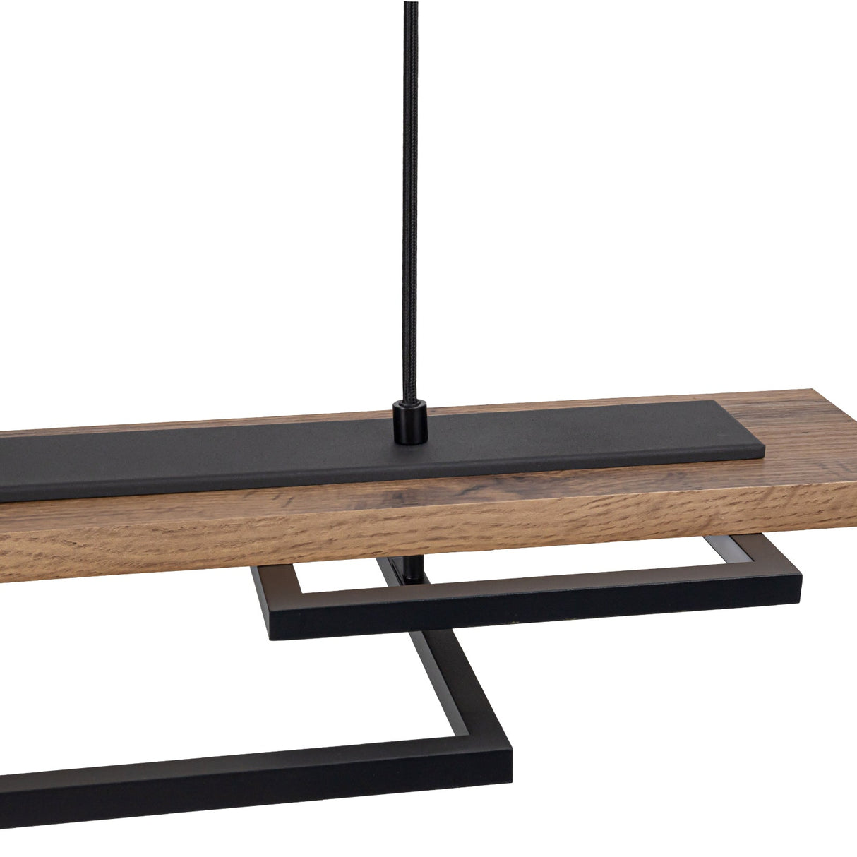 Verstelbare LED Houten Plafondlamp voor Woonkamer