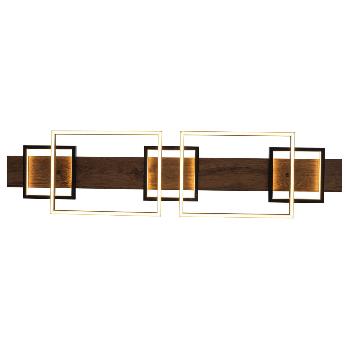 Verstelbare LED Houten Plafondlamp voor Woonkamer