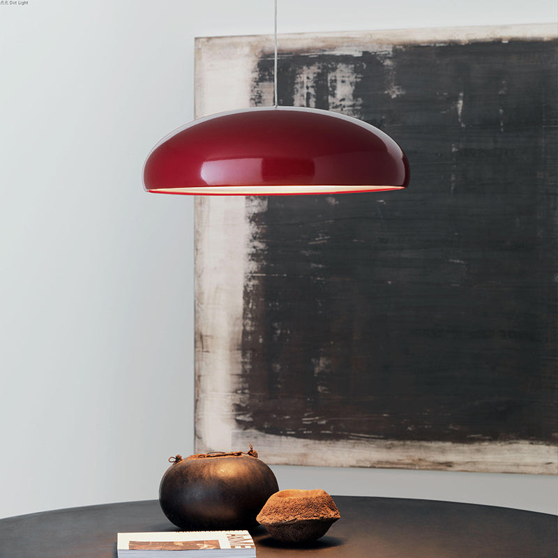 Celestia LED Hanglampen - Moderne Ronde Plafondlampen in Wit Metaal voor Slaapkamer en Woonkamer