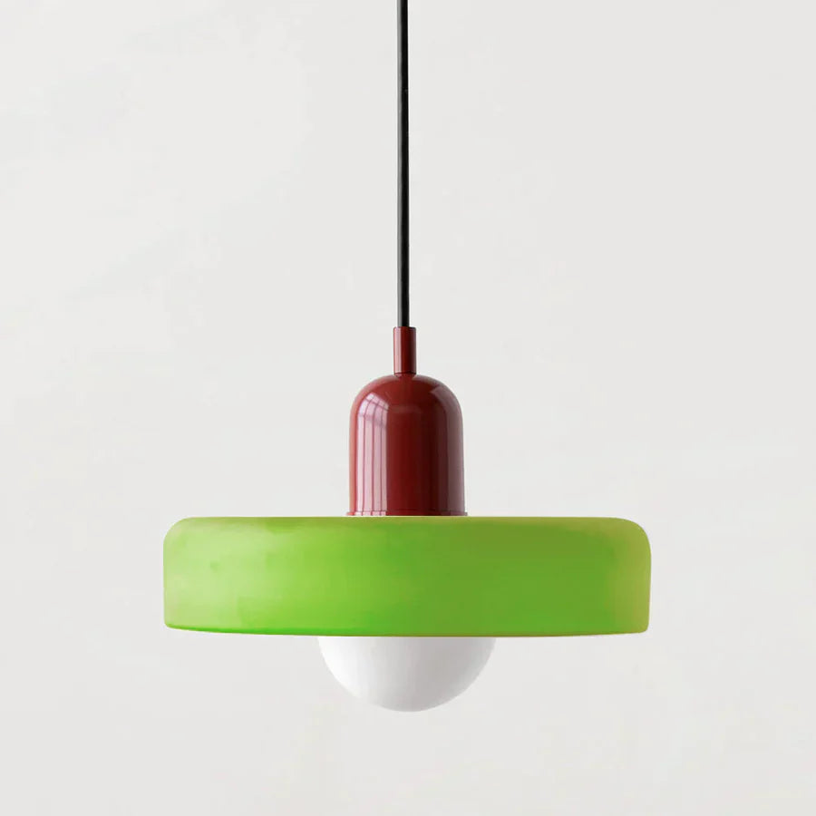 NordicGlass Plafondhanglamp - Scandinavische Designlamp met Verstelbare Hoogte en Glazen Kap