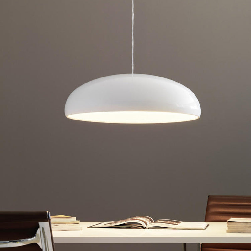 Celestia LED Hanglampen - Moderne Ronde Plafondlampen in Wit Metaal voor Slaapkamer en Woonkamer