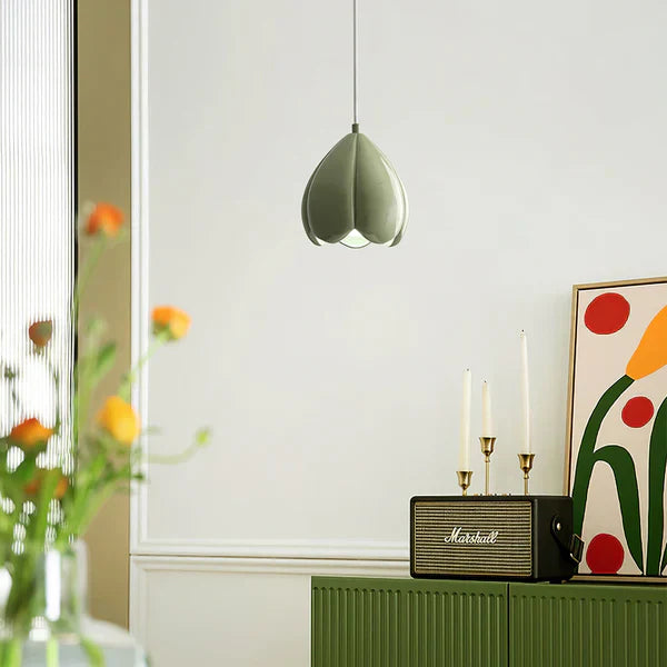 Crèmekleurige Franse Hanglamp – Rustiek Natuurdesign – Perfect voor Woonkamer en Eetkamer