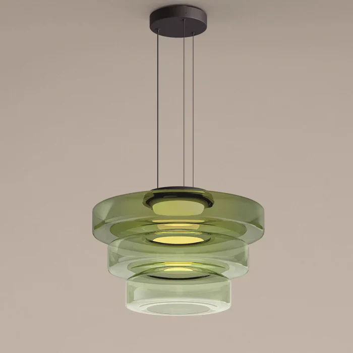 Bauhaus Glaspendellamp – Verstelbare Hanglamp voor Woonkamer, Slaapkamer en Keuken – Modern Design