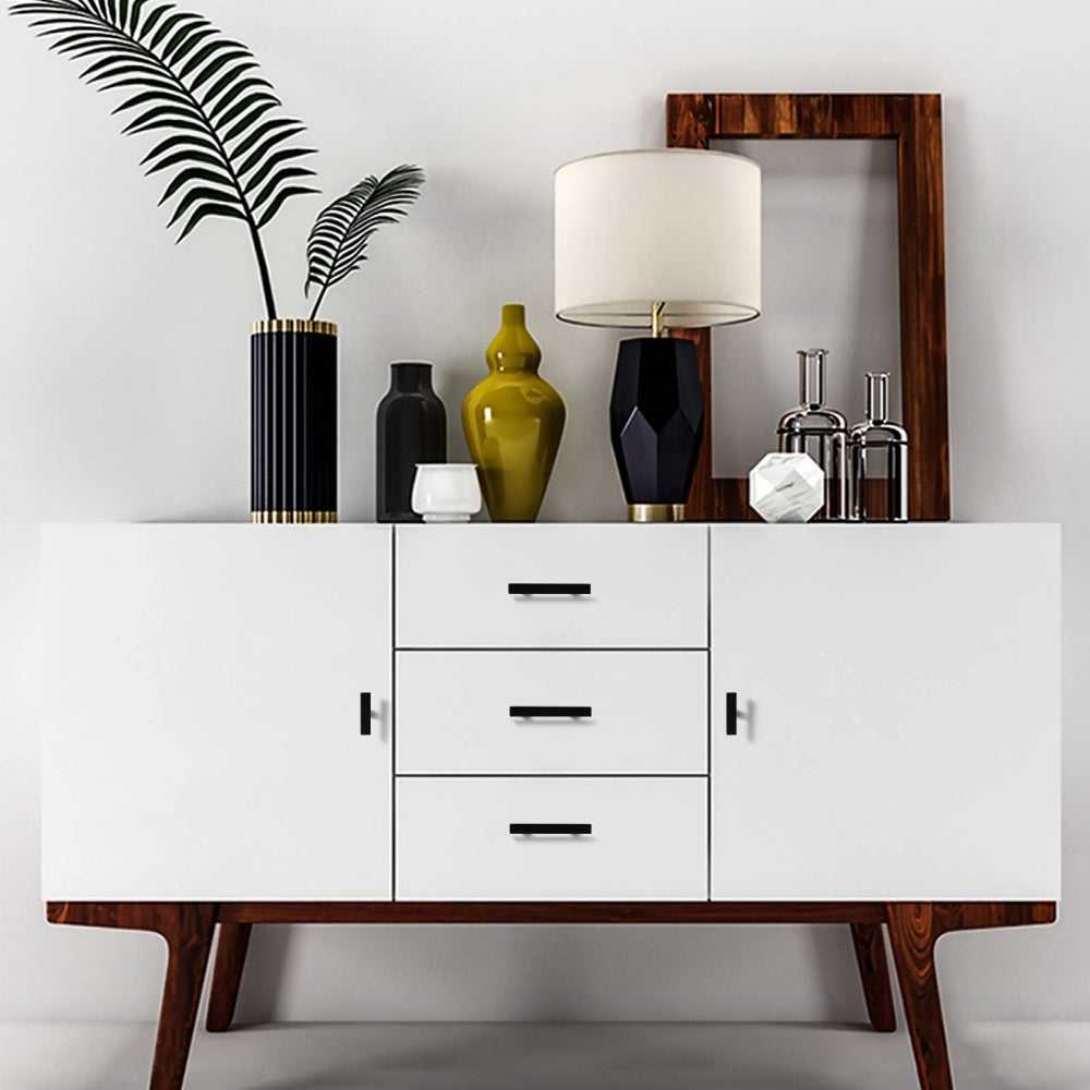 Moderne Vierkante Zwarte Keukenkast Handgrepen