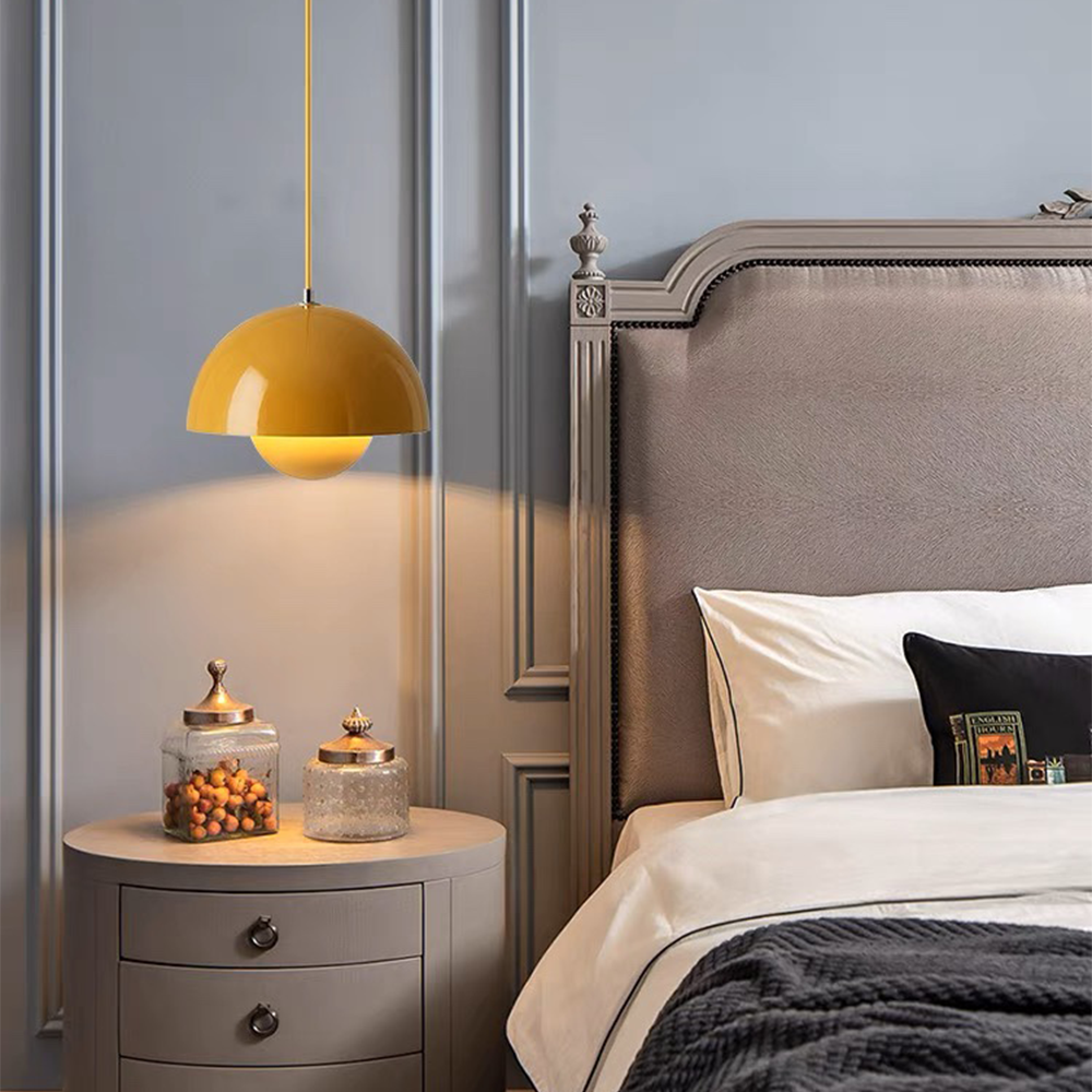 Vintage Hanglamp Meerdere Kleuren Paddenstoelvormige Hanglampen