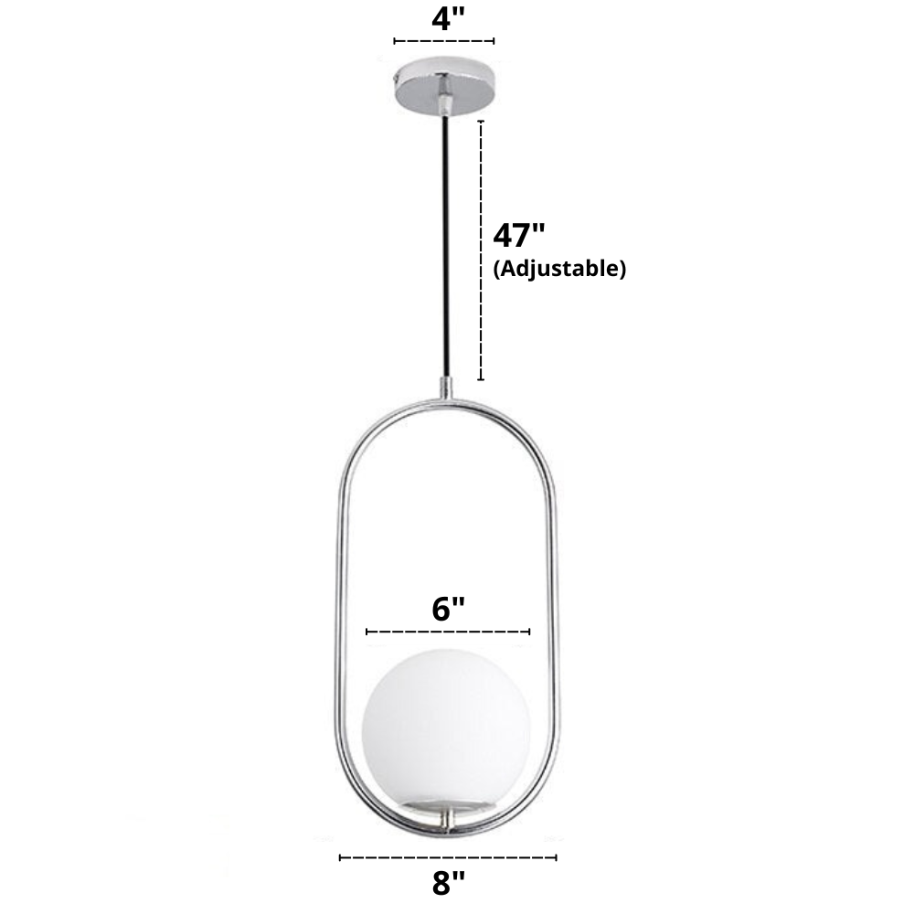 Nordic Glazen Hanglampen